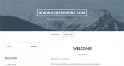 Desktop Screenshot of ekremdeniz.com