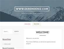 Tablet Screenshot of ekremdeniz.com